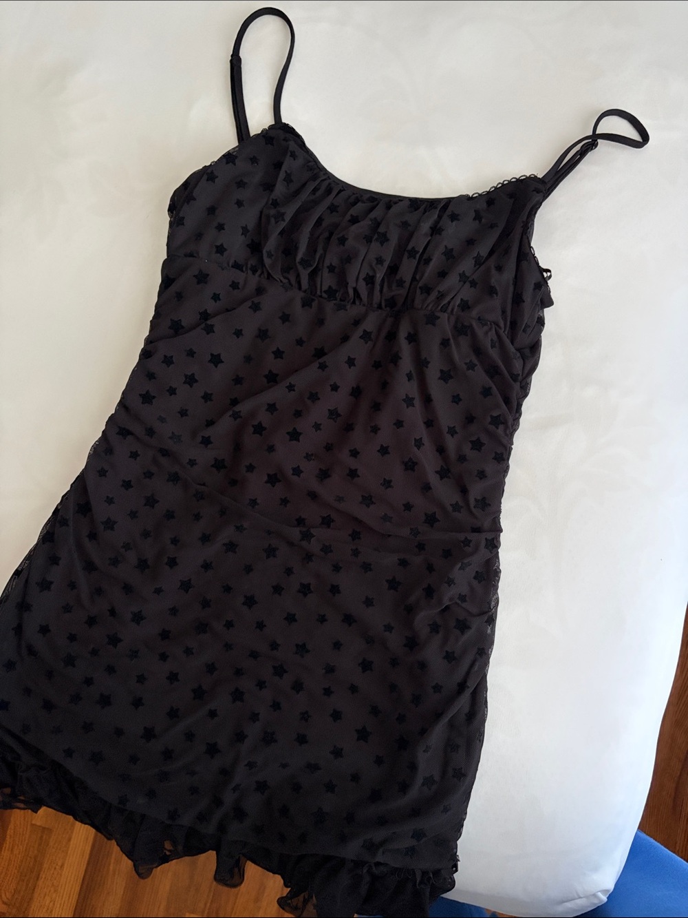 Black Star-Print Altard State Dress